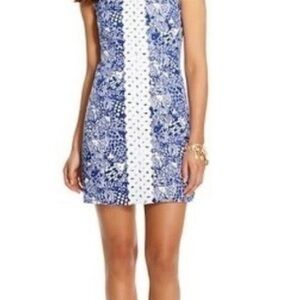 Lilly Pulitzer x Target Upstream Sleeveless Shift Dress Sz 14 EUC